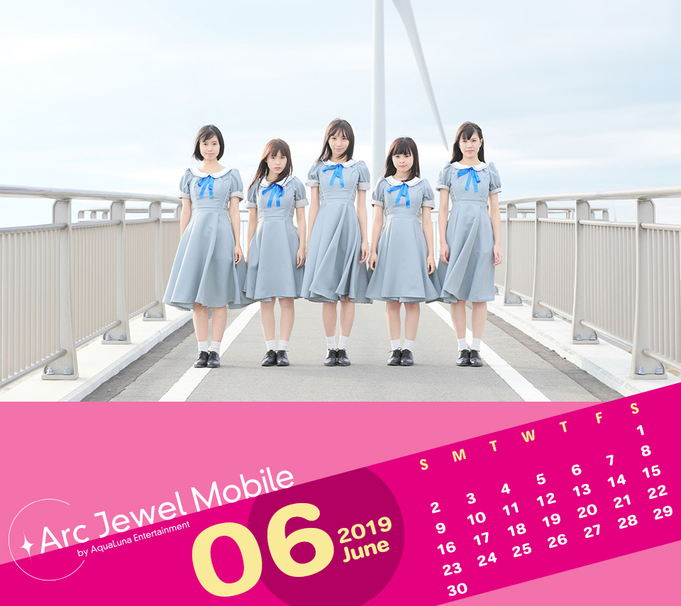 Jewel☆Ciel6月カレンダー