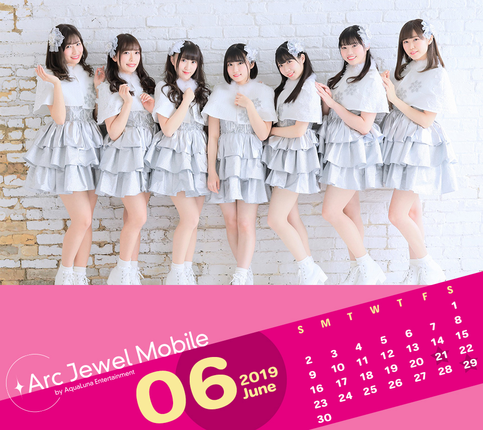 Jewel☆Neige6月カレンダー