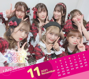 愛乙女☆DOLL 11月カレンダー