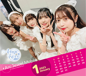 Ange☆Reve 1月カレンダー